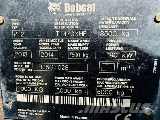 Bobcat TL470 Teleskopické manipulátory