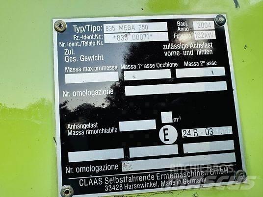 CLAAS MEGA 350 Sklízecí mlátičky