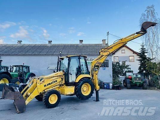Komatsu WB 93R Pásová rýpadla