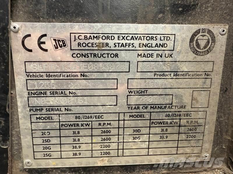 JCB TLT30G Teleskopické manipulátory