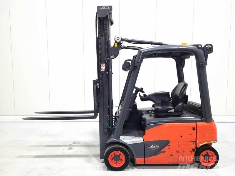Linde E16P-02 Akumulátorové vozíky