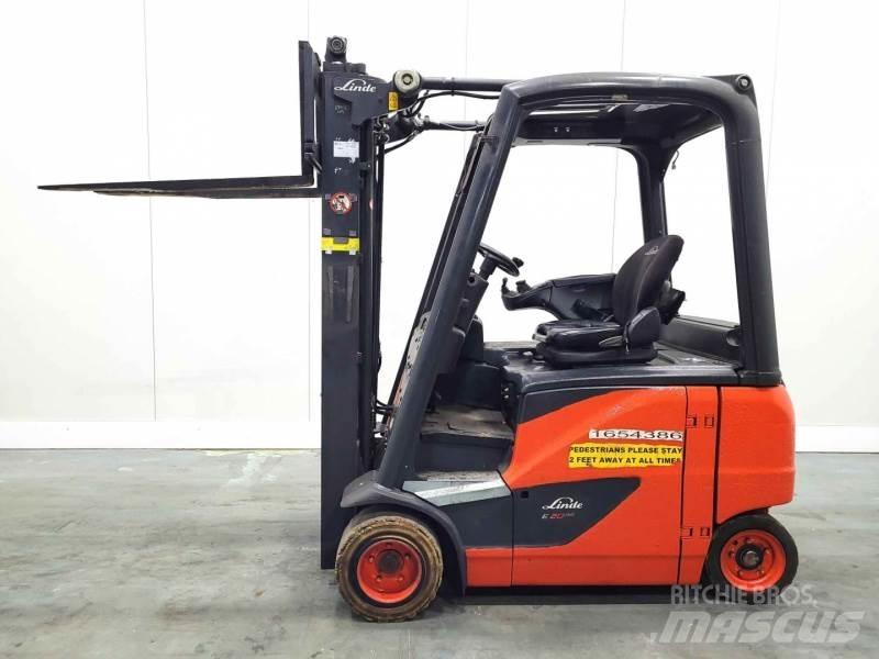 Linde E20PH-02 EVO 386 Akumulátorové vozíky