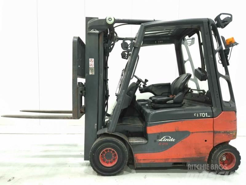 Linde E25-01 Akumulátorové vozíky