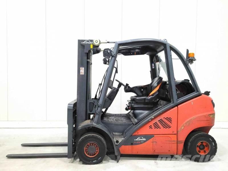 Linde H25T-02 LPG vozíky