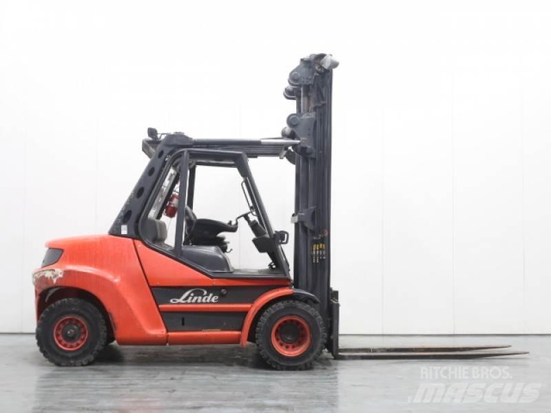 Linde H80D-02/900 396 Dieselové vozíky