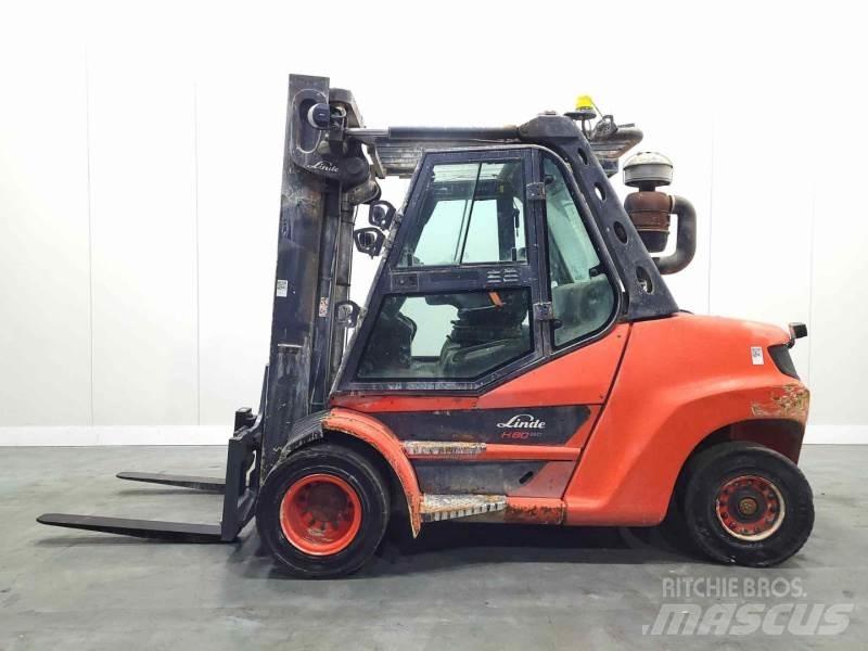 Linde H80D-03/900 396 Dieselové vozíky