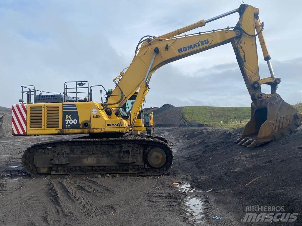Komatsu PC700LC-8EO Pásová rýpadla