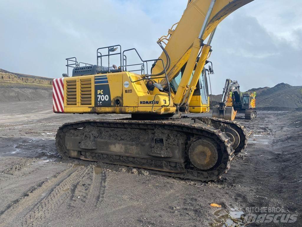 Komatsu PC700LC-8EO Pásová rýpadla
