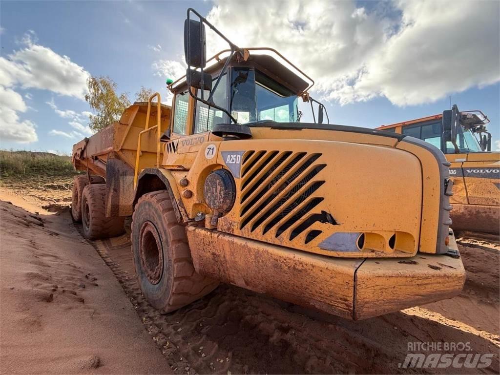 Volvo A25D Kloubové dempry