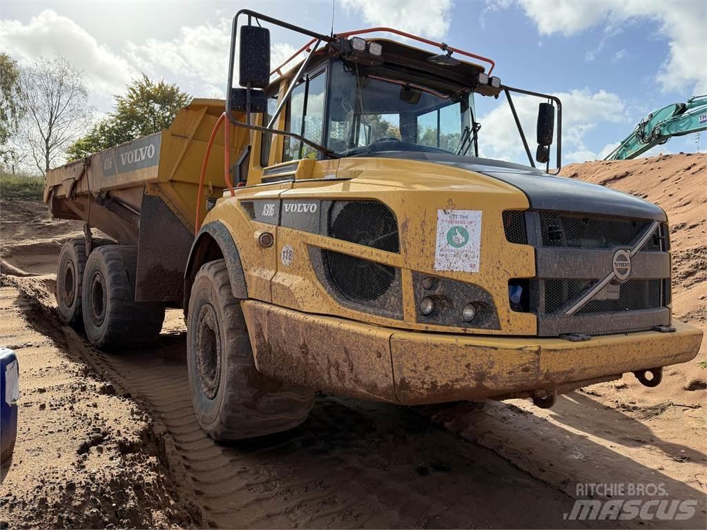 Volvo A30G Kloubové dempry