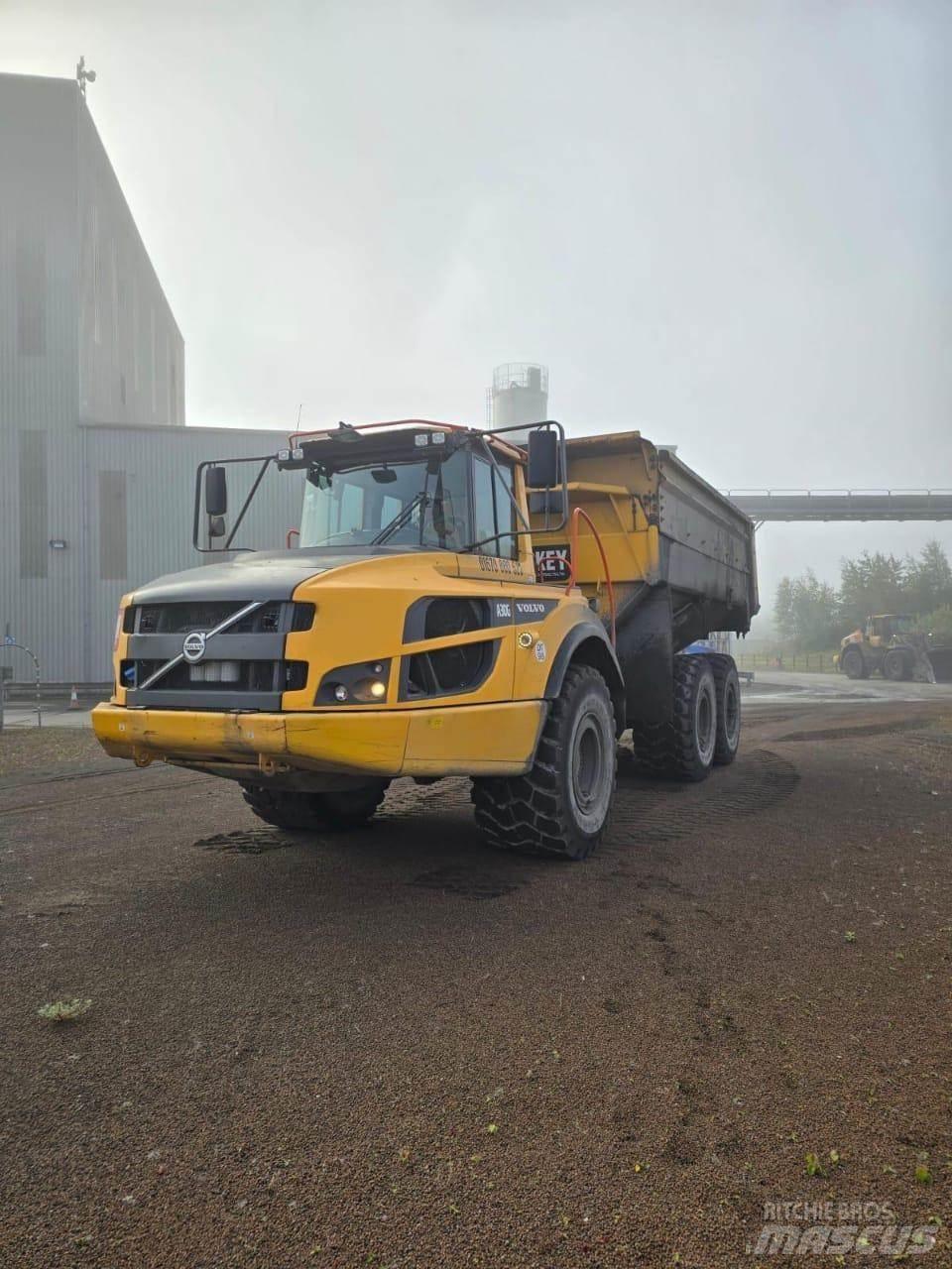 Volvo A30G Kloubové dempry