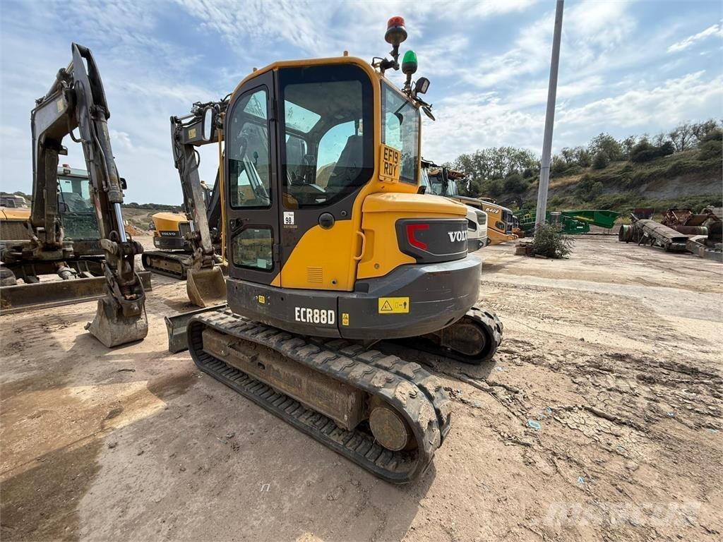 Volvo ECR88D Pásová rýpadla