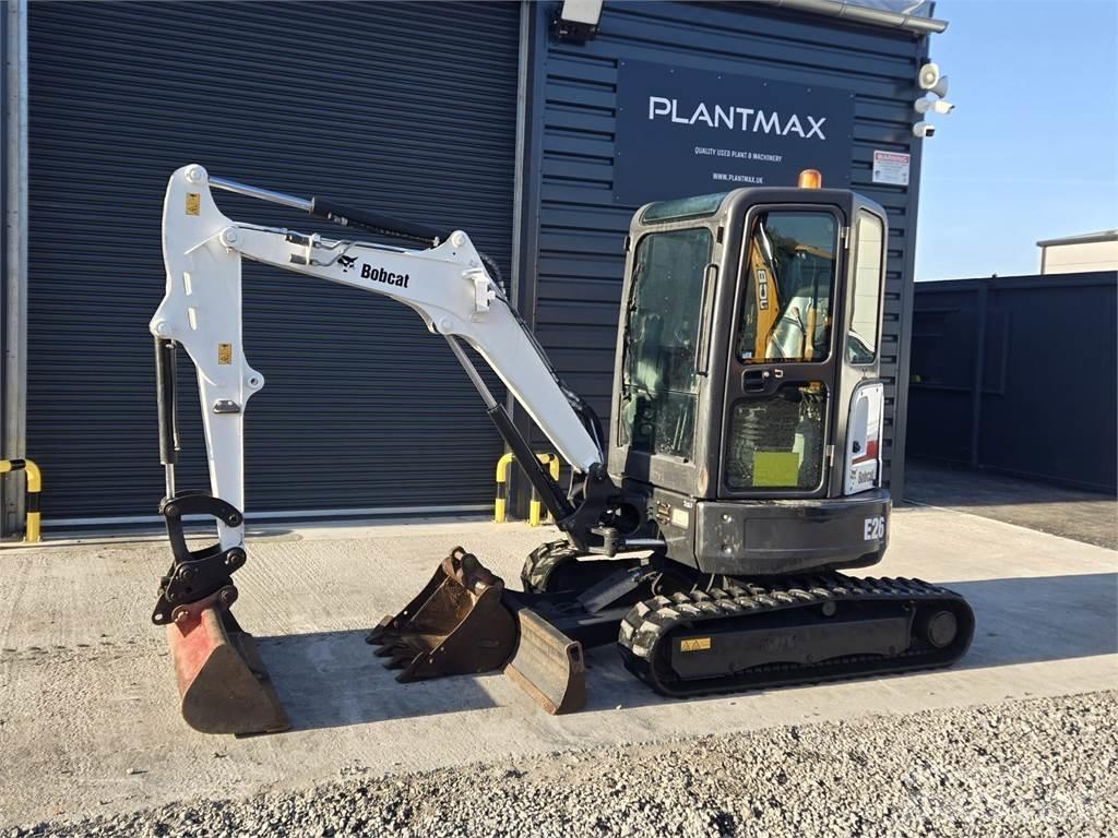 Bobcat E26 Mini rýpadla < 7t