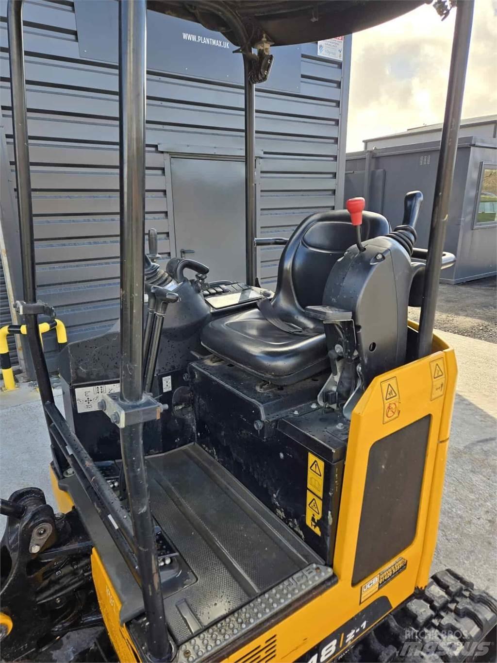 JCB 18Z Mini rýpadla < 7t