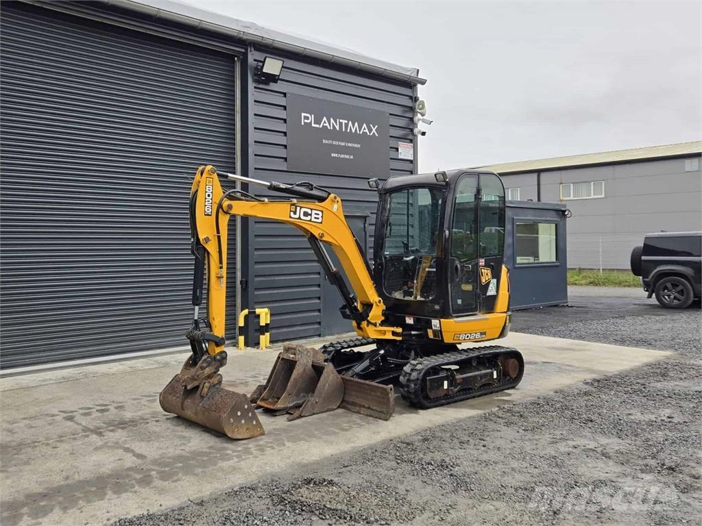 JCB 8026 Mini rýpadla < 7t