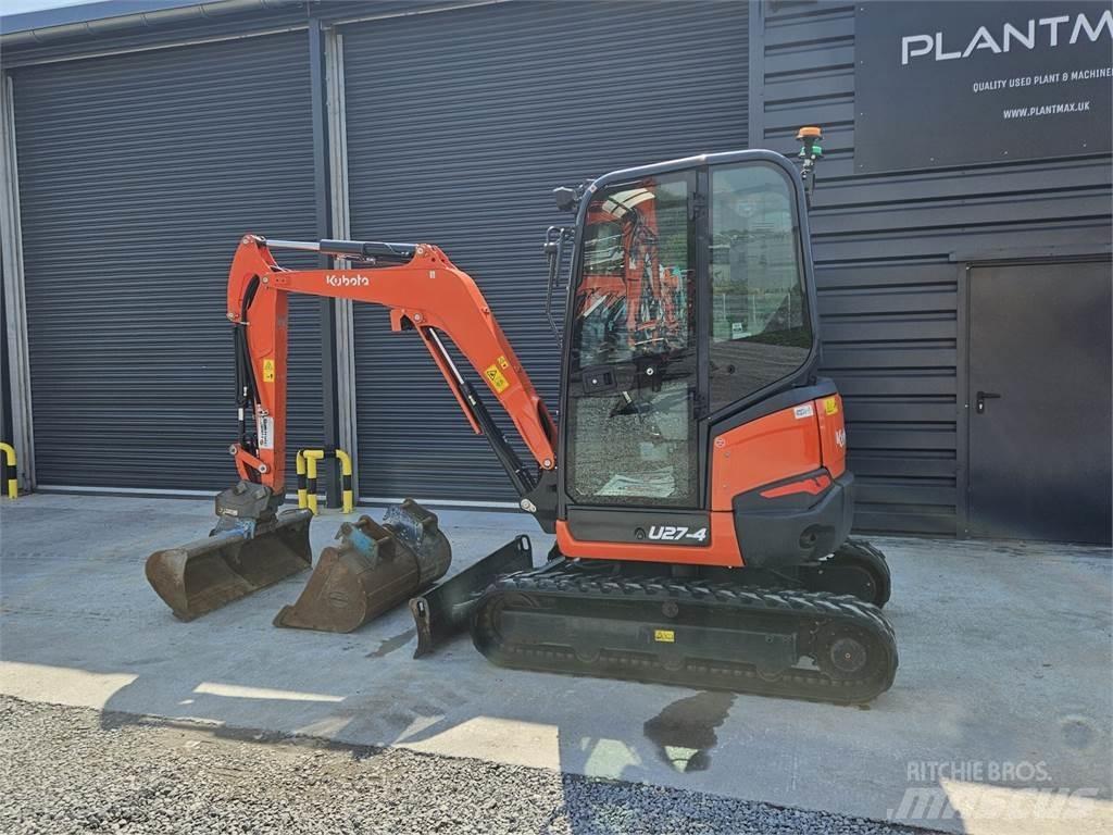Kubota U27-4 Mini rýpadla < 7t