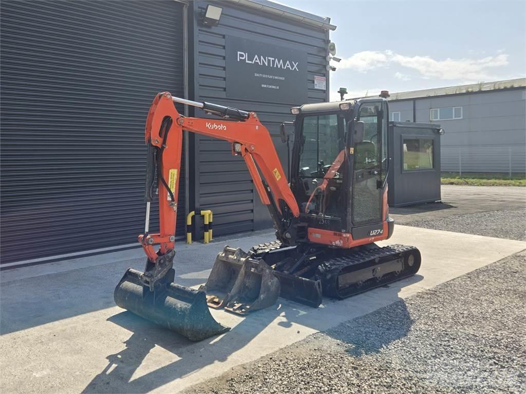Kubota U27-4 Mini rýpadla < 7t