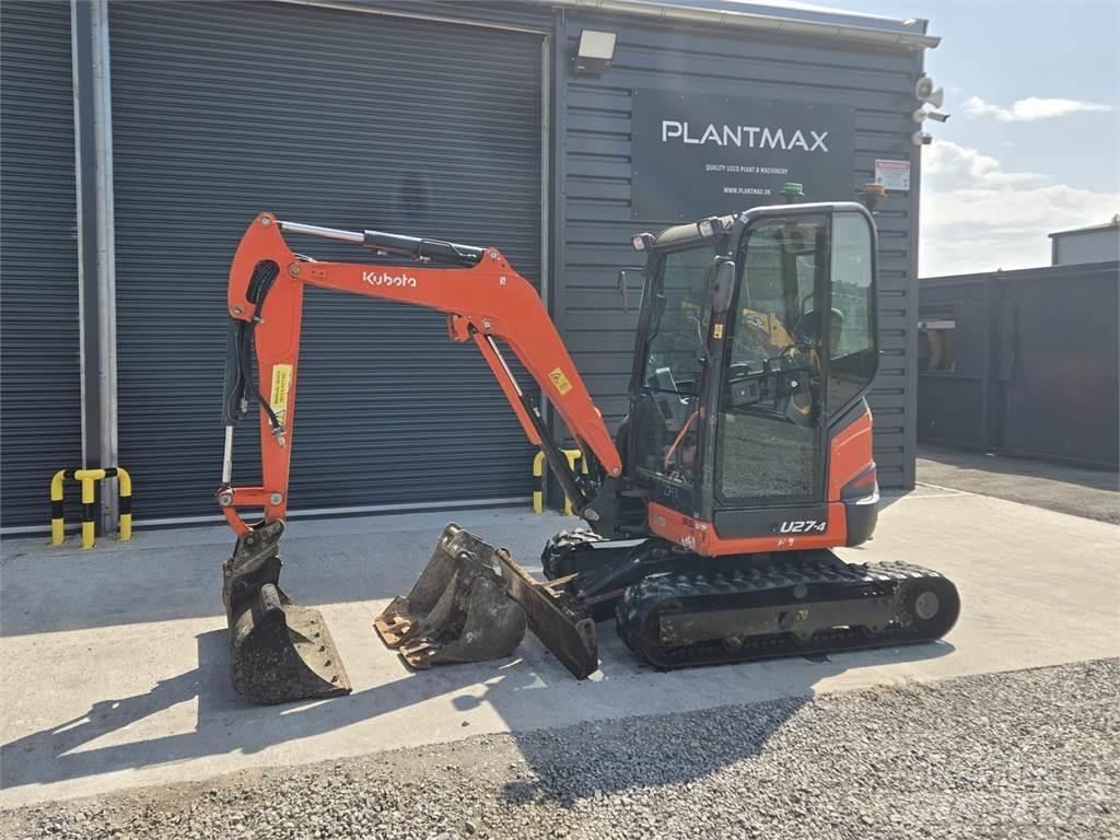 Kubota U27-4 Mini rýpadla < 7t
