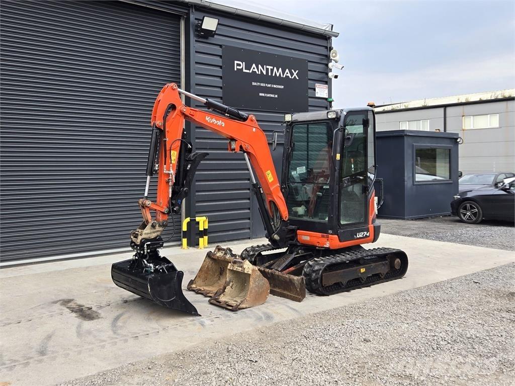 Kubota U27-4 Mini rýpadla < 7t