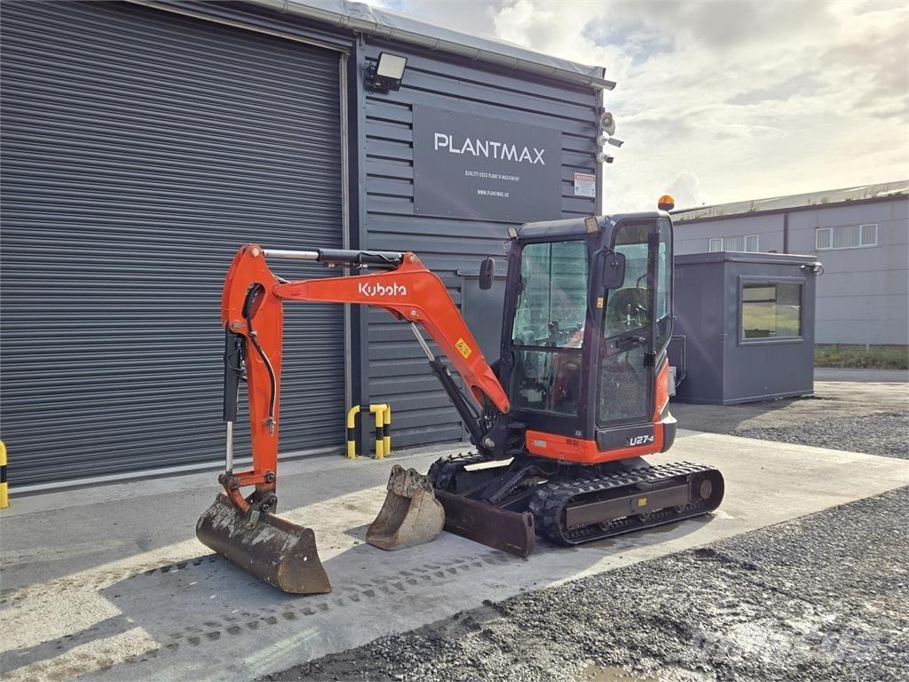 Kubota U27-4 Mini rýpadla < 7t