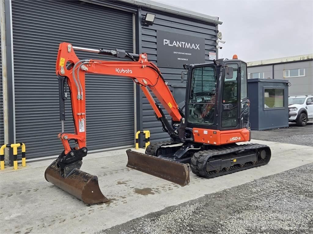 Kubota U50-5 Mini rýpadla < 7t