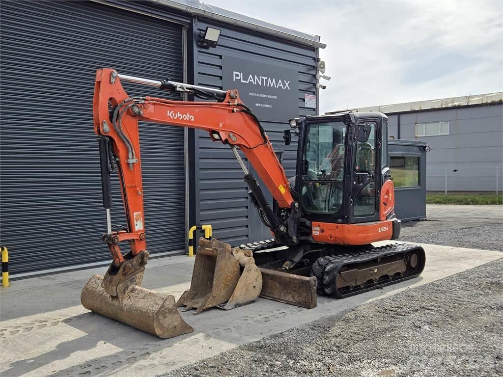 Kubota U55-4 Mini rýpadla < 7t