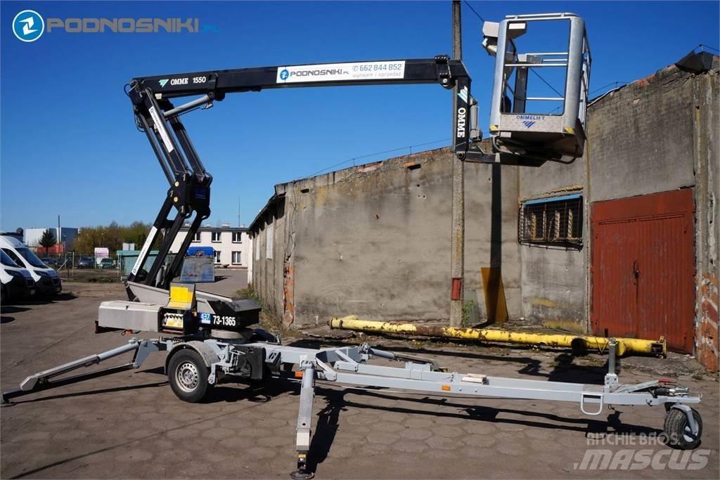 Omme 1550 EBZX Přívěsové plošiny