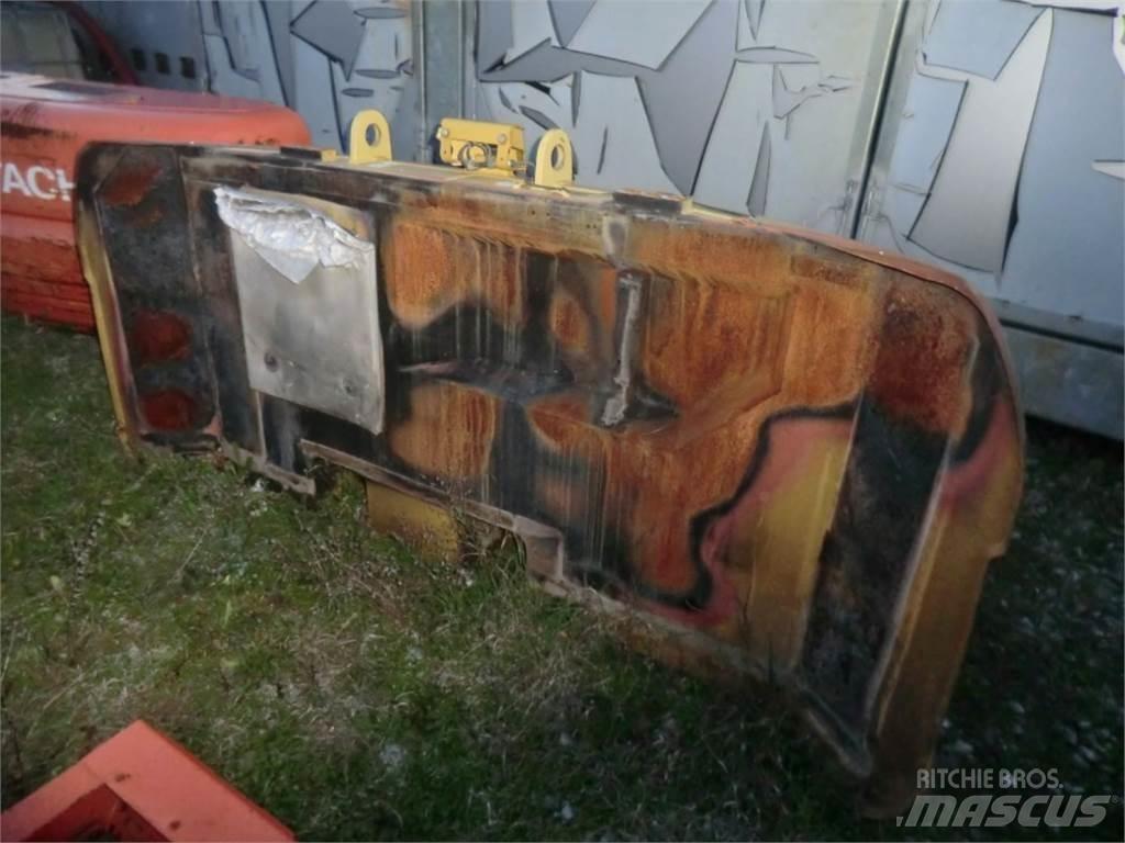 CAT 312D Podvozky a zavěšení kol
