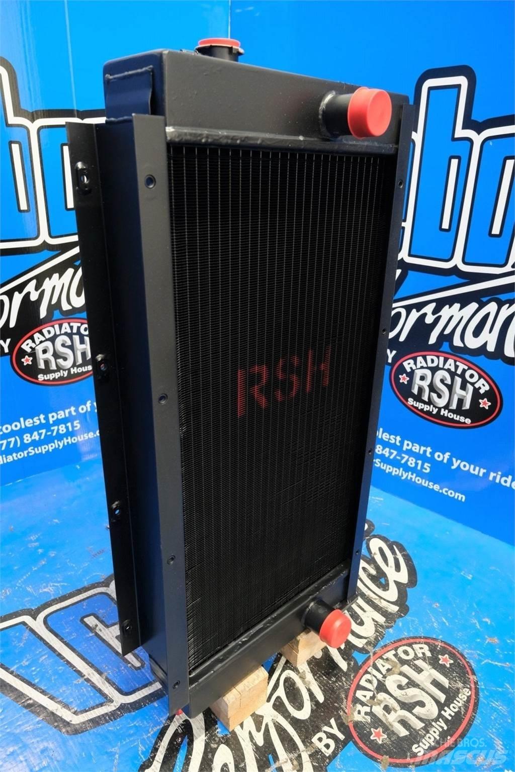 CASE 650G Radiátory