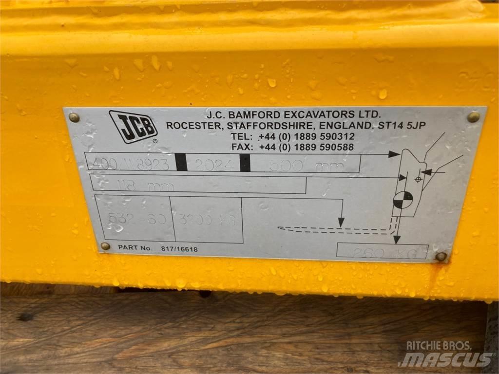 JCB Q-FIT Teleskopické nakladače pro zemědělství