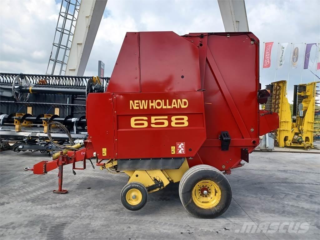 New Holland 658 Lis na válcové balíky