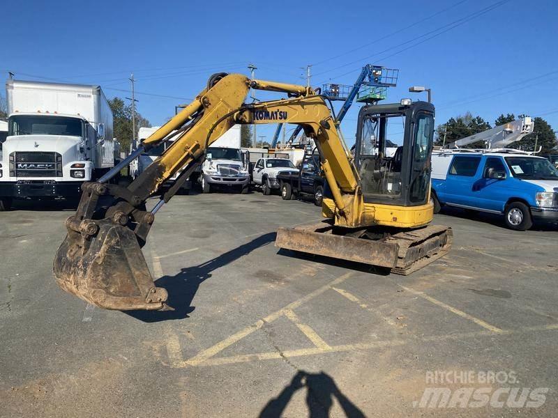 Komatsu PC55MR2 Pásová rýpadla