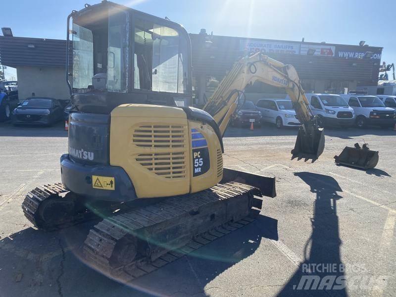 Komatsu PC55MR2 Pásová rýpadla