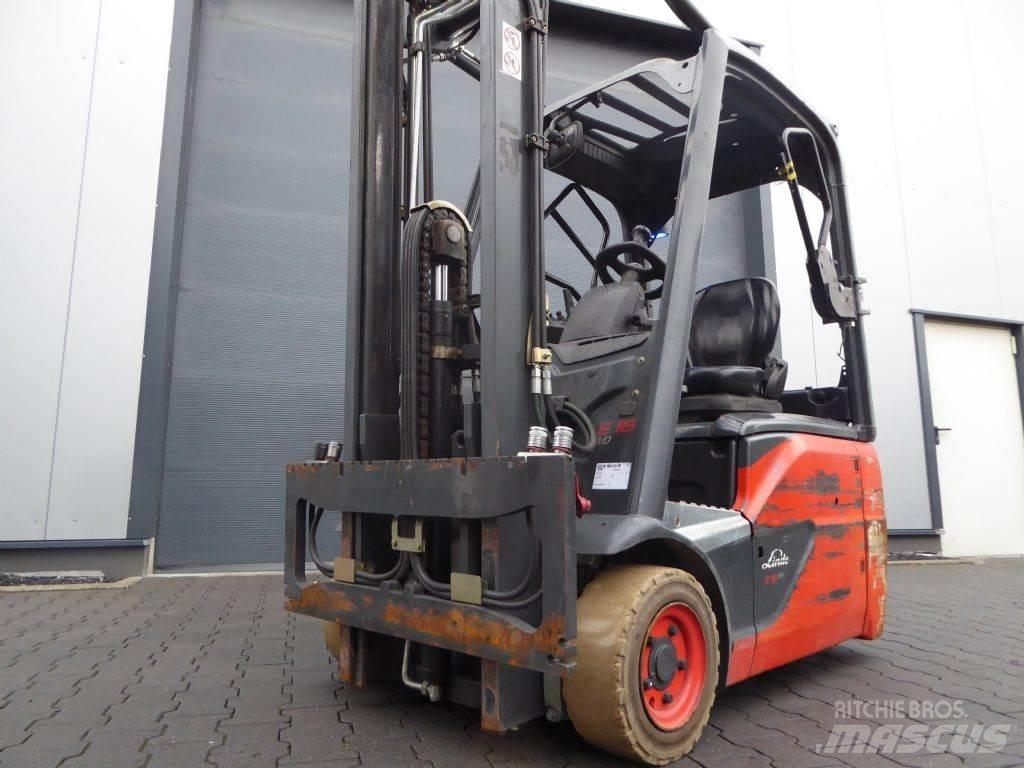 Linde E16-02 Akumulátorové vozíky