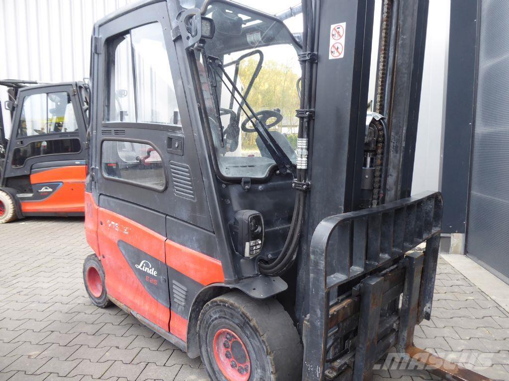 Linde E25-01 Akumulátorové vozíky