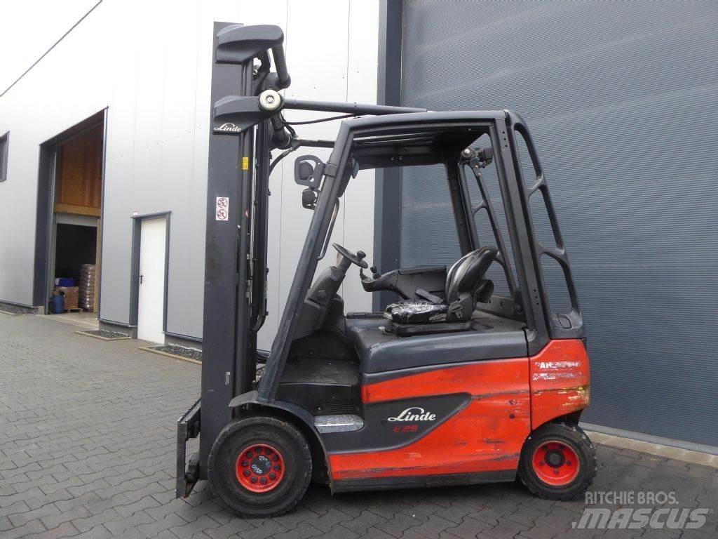 Linde E25-01 Akumulátorové vozíky