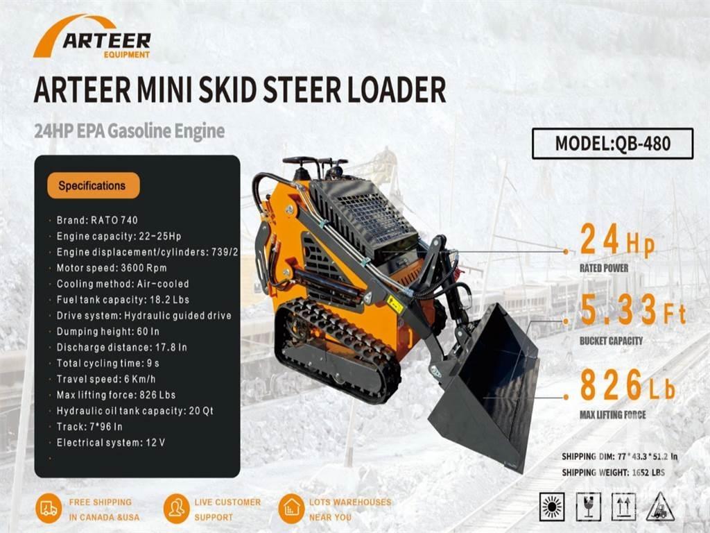 Arteer QB-480 Smykem řízené nakladače