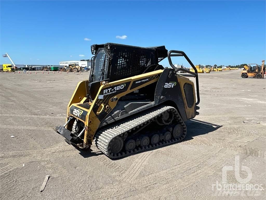 ASV RT120F Smykem řízené nakladače