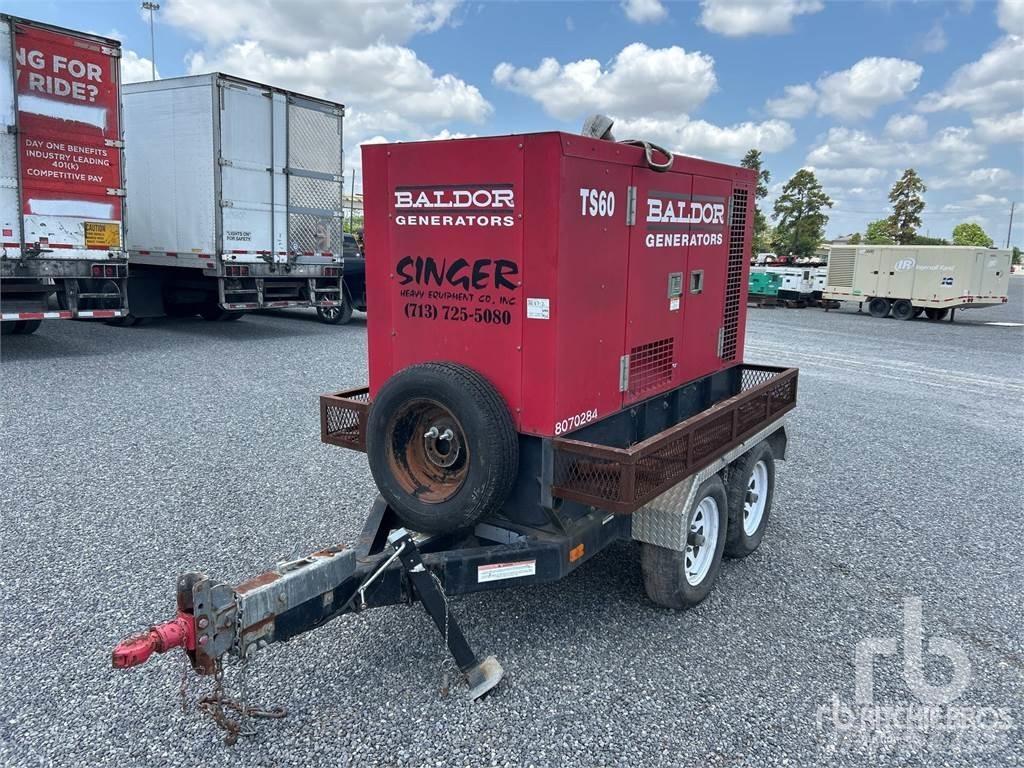 Baldor TS60 Naftové generátory