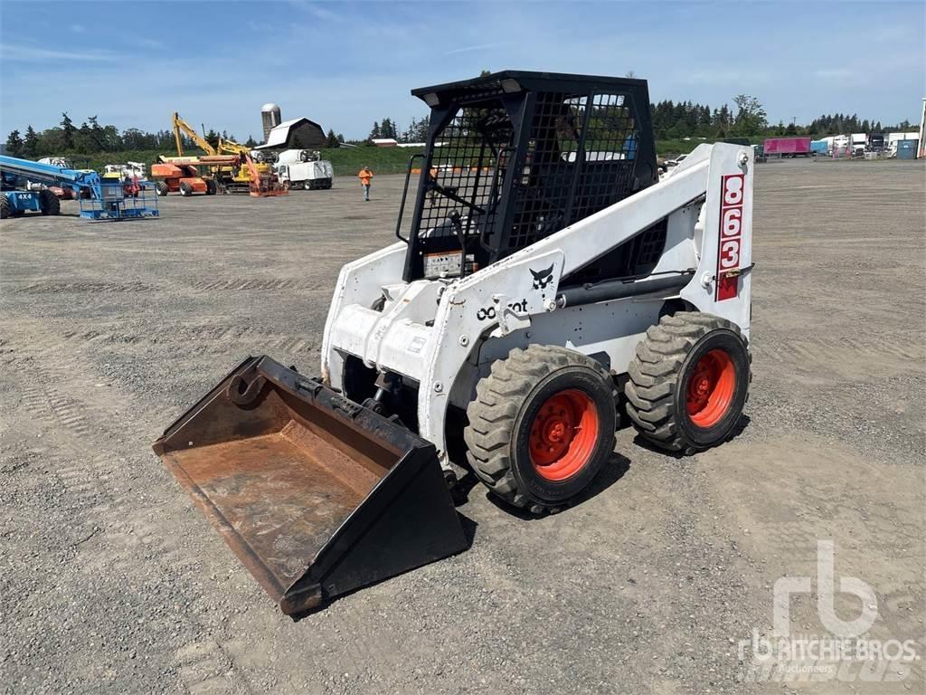 Bobcat 863 Smykem řízené nakladače