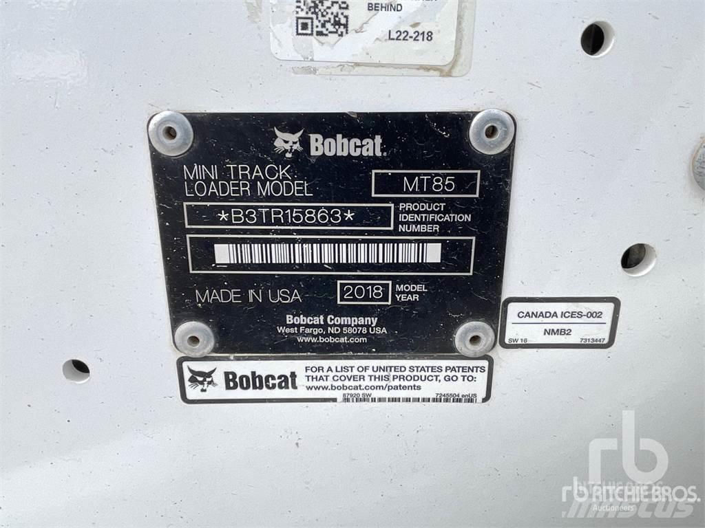 Bobcat MT85 Smykem řízené nakladače