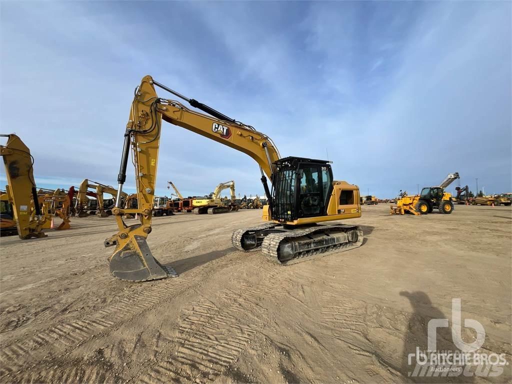 CAT 317 Pásová rýpadla