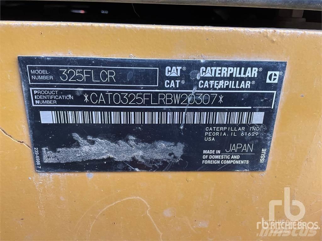 CAT 325FL CR Pásová rýpadla