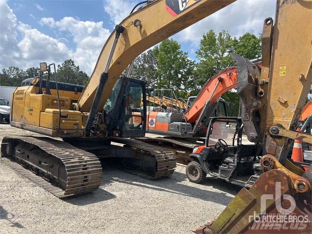 CAT 329F Pásová rýpadla