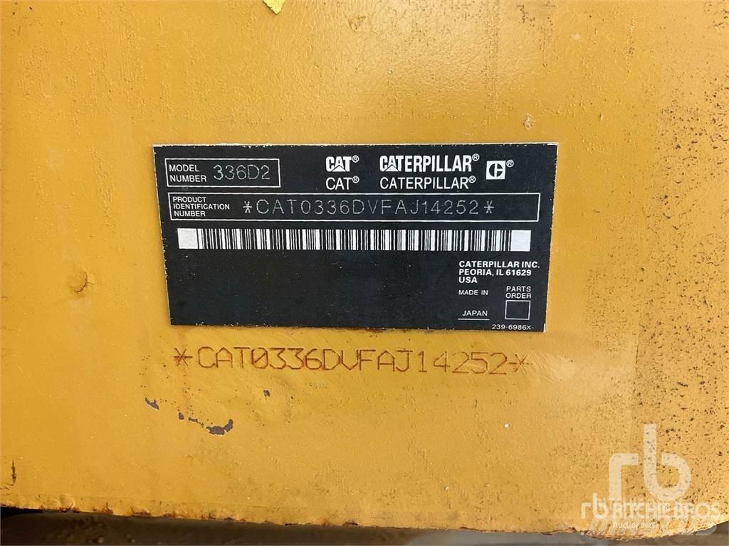 CAT 336D2 Pásová rýpadla