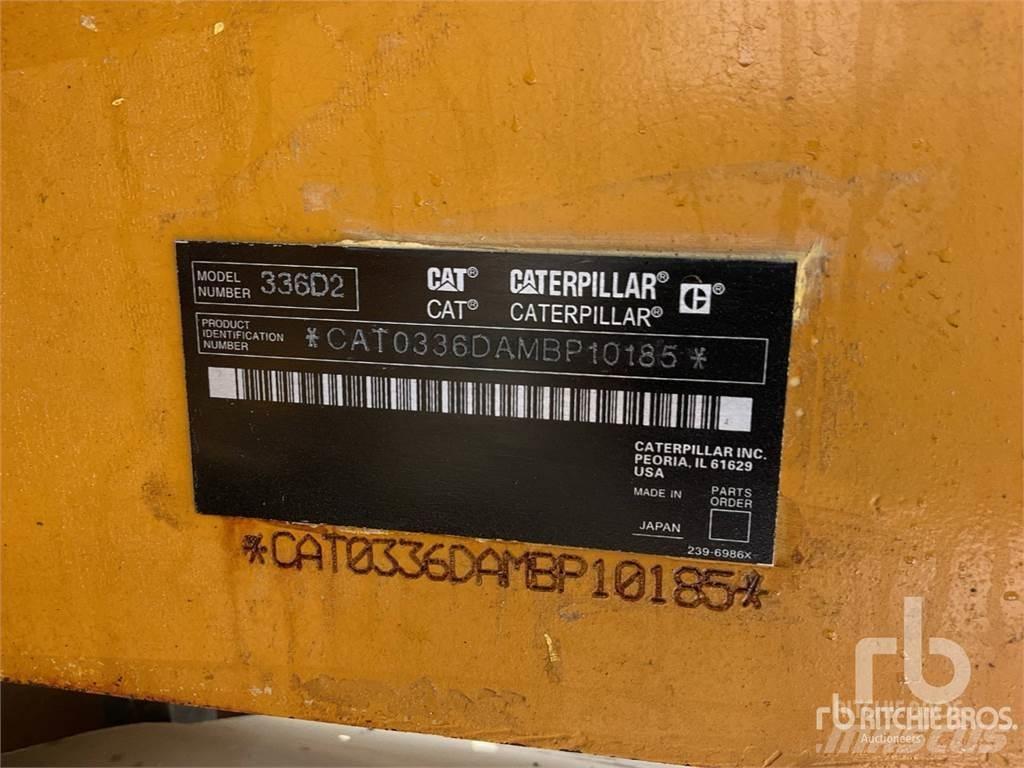 CAT 336D2L Pásová rýpadla