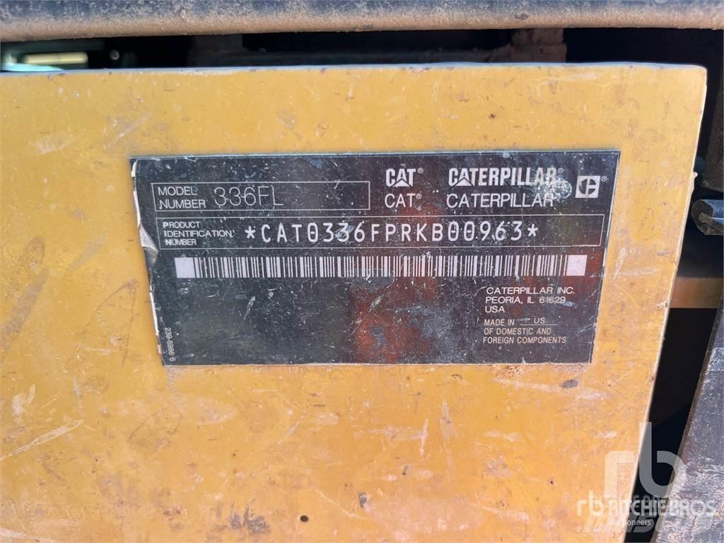 CAT 336FL Pásová rýpadla