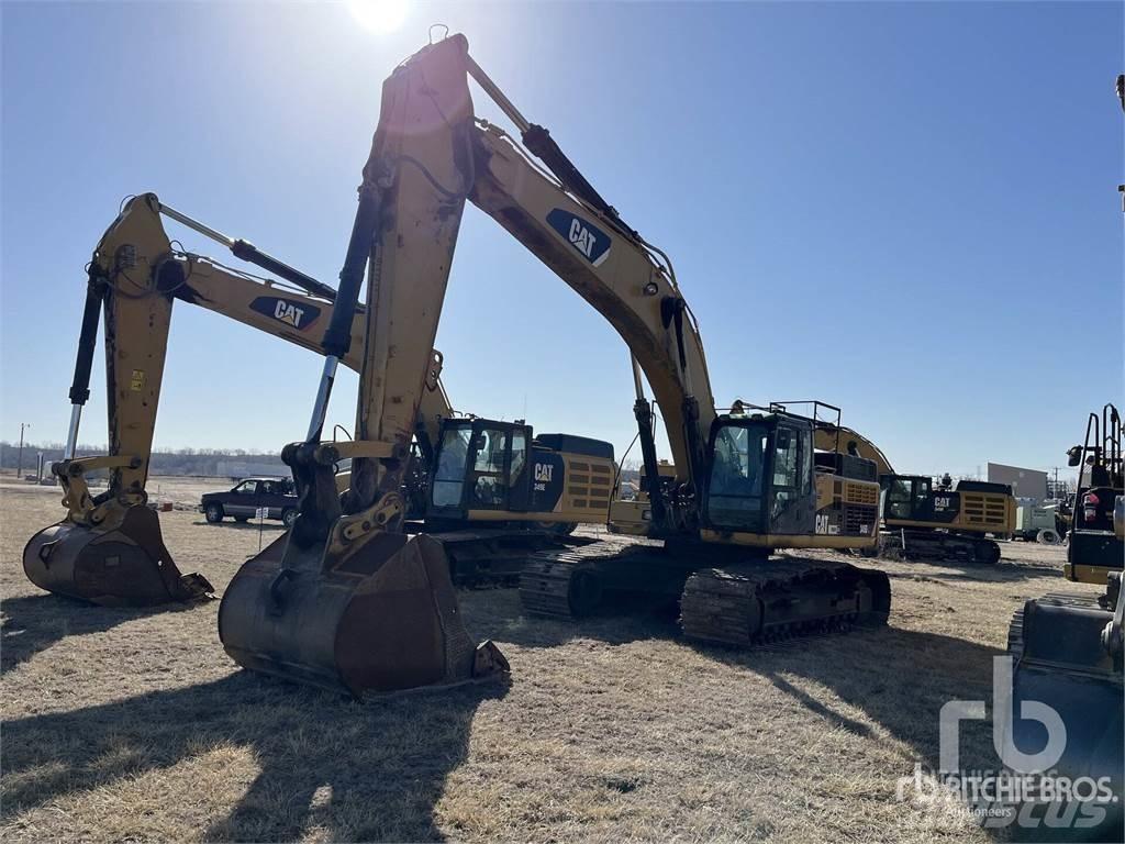 CAT 345D Pásová rýpadla