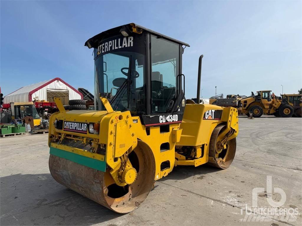 CAT 434D Tandemové válce