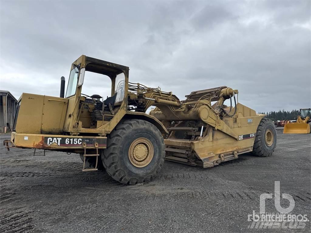CAT 615C Skrejpry